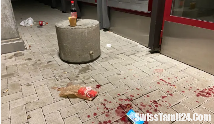 ஆர்காவ் கன்டோனில் இளைஞர்களால் சாரமாரியாக குத்தப்பட்ட நபர்.!!