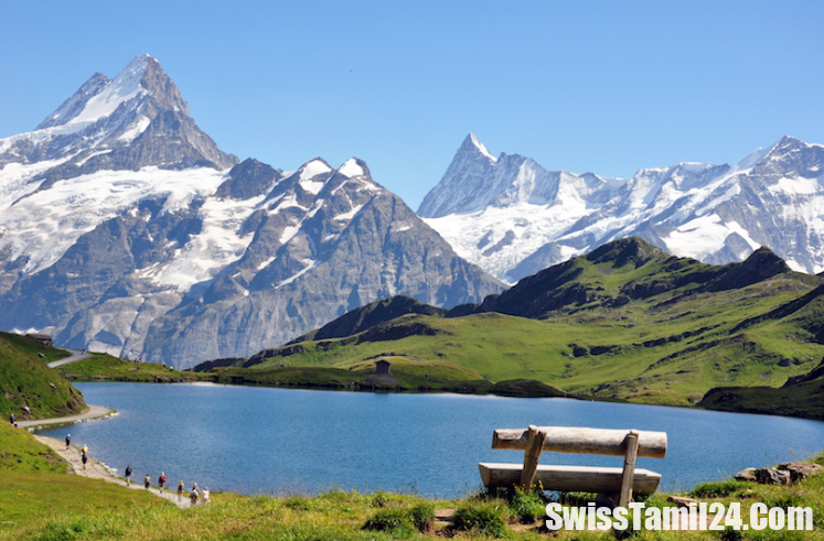 Switzerland is home to a large number of beautiful lakes