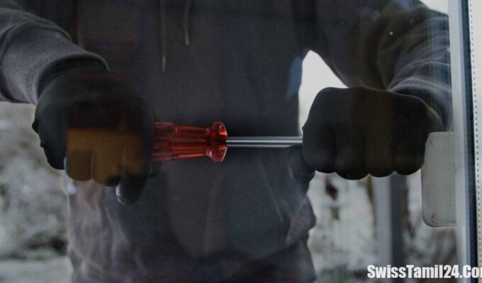 Eichbüelhangweg, Bazenheid SG, Wittenbach, சென்ட்காலன் மாகாணத்தில், Einbruch