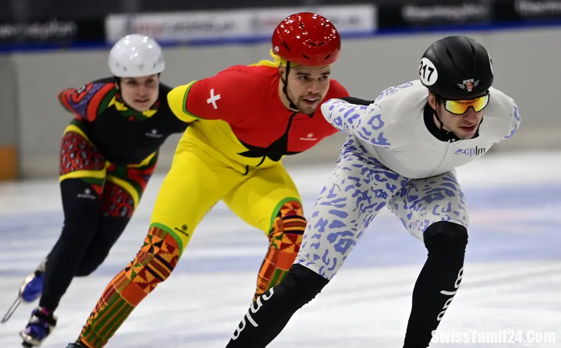 Eishockey Schweiz : A new short track hopeful is an Olympic hockey hero.