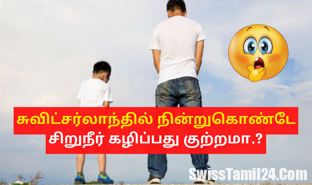 சுவிட்சர்லாந்தில் இரவு 10 மணிக்குமேல் நின்றுகொண்டே சிறுநீர் கழிப்பது குற்றமா.?