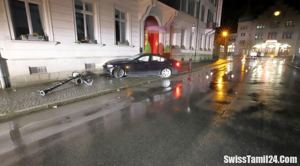 Glarus இல் உள்ள Glarnerhof இல் நேற்று இரவு ஏற்பட்ட விபத்து.!!