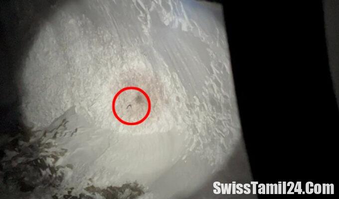 சுவிஸில், பனிப்பாறைச் சரிவில், அதிர்ச்சி வீடியோ, tamil swiss news, swisstamil24, swisstamilnews