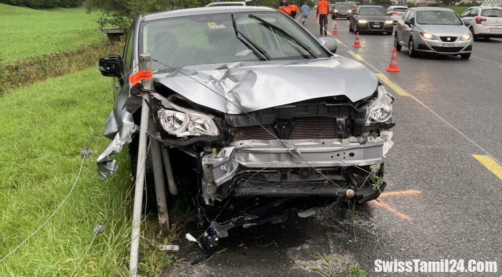 Glarus கன்டோனில் Näfels பகுதியில் ஏற்பட்ட விபத்து..!!