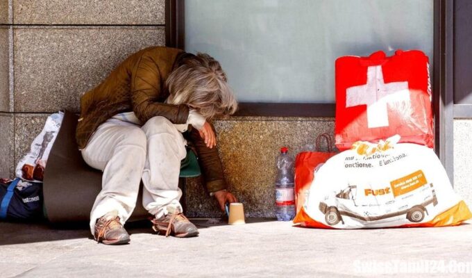 Von Armut betroffene Schweizer Kunstler