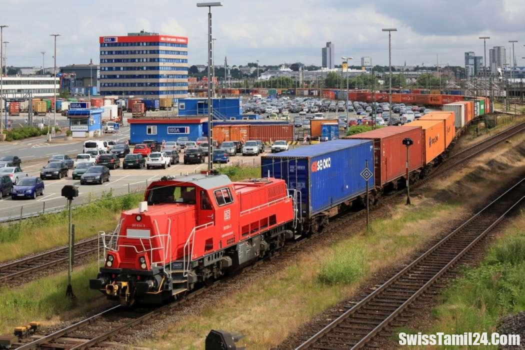 சுவிட்சர்லாந்தில் சரக்கு ரயில் போக்குவரத்து பாதிப்பு