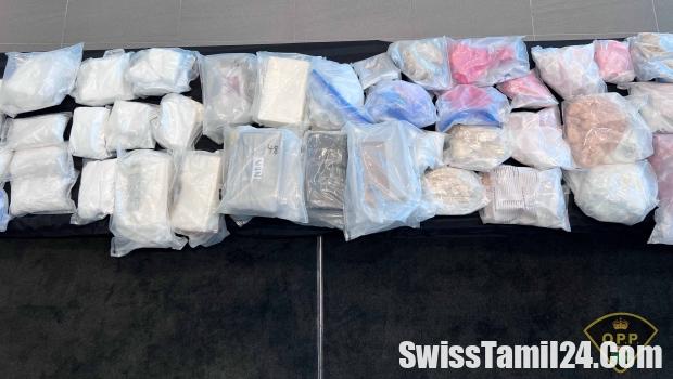 சுவிஸில், போதைப் பொருள், வலையமைப்பை, கைது