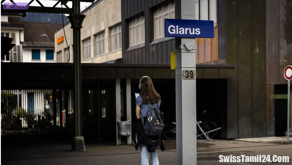 சுவிட்சர்லாந்தில் Glarus கன்டோன் முழுவதும் ரயில் சேவை ரத்து.!!