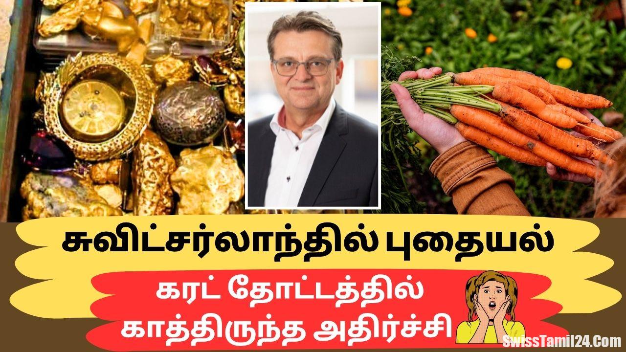சுவிட்சர்லாந்தில் கேரட் தோட்டத்தில் கிடைத்த புதையல்.!!
