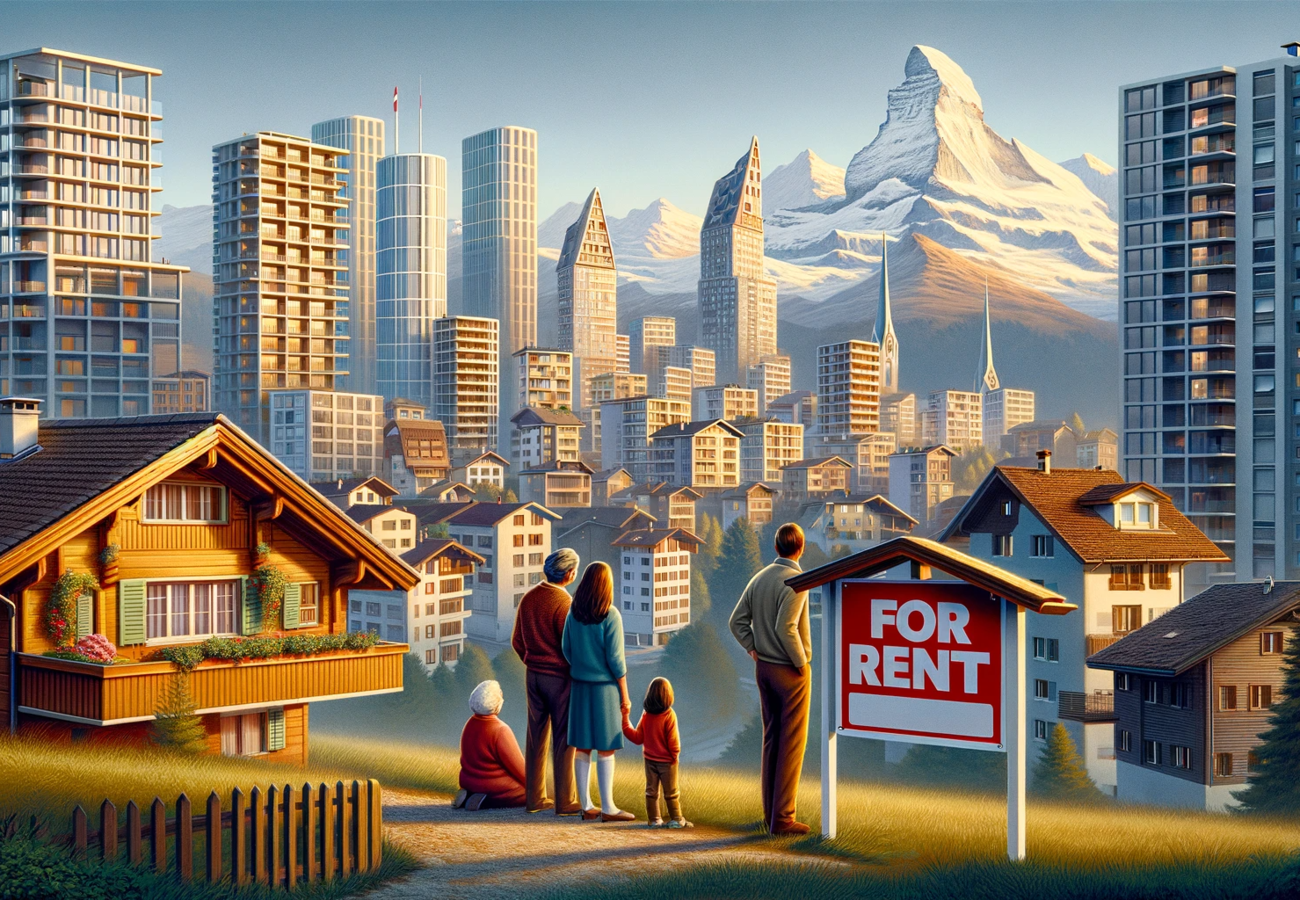 சுவிட்சர்லாந்தில் சில நகரங்களில் வீட்டு பற்றாக்குறை