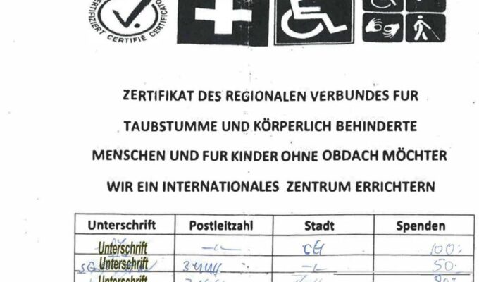 போலியாக 