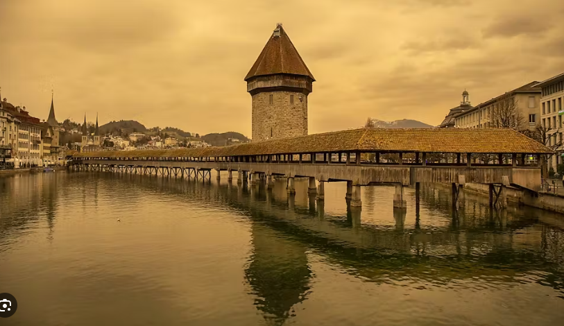 மஞ்சளாக மாறிய வானம் : சுவிட்சர்லாந்தில் ஒரு இயற்கை நிகழ்வின் தாக்கம்