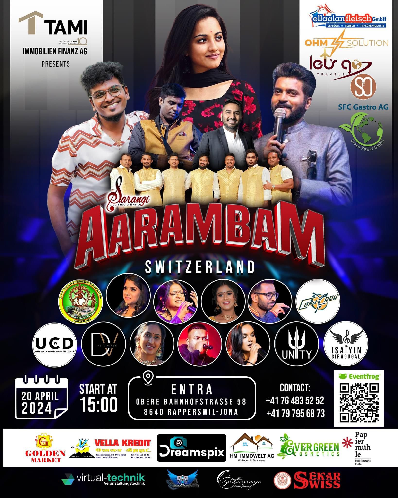 Rapperswil, மிகப்பிரமாண்டமான இசை நிகழ்வு, aarampam