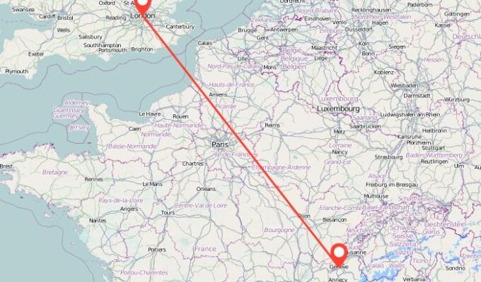 ஜெனிவா-லண்டன் ரயில்