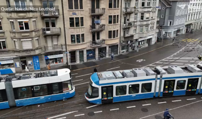 Zwei Trams kollidieren – vier Verletzte