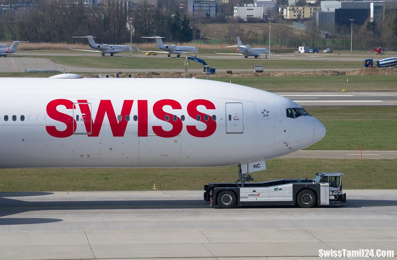 சுவிஸ் விமான நிறுவனம் அறிமுகப்படுத்தும் புதிய சேவைகள்