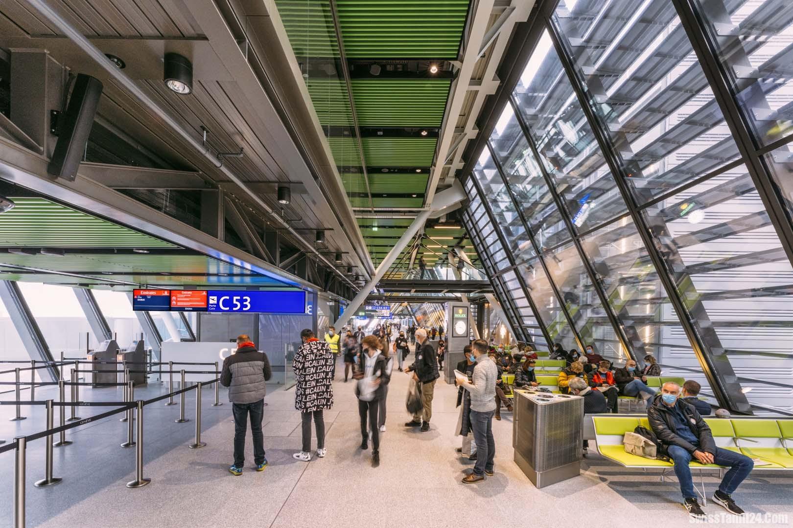 ஜெனீவா விமான நிலையத்தில் அதிகரிக்கும் பயணிகள் எண்ணிக்கை