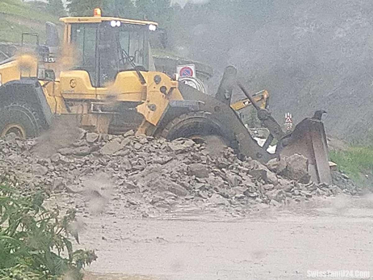 சுவிட்சர்லாந்தில் வெள்ள அபாய எச்சரிக்கை :