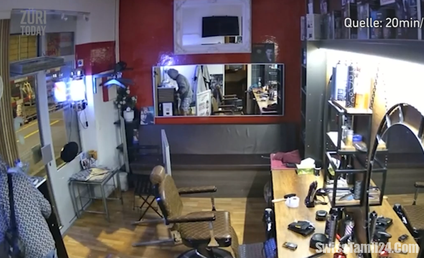 சூரிச் சிகையலங்கார நிலையத்தில் 8000 பிராங்குகள் கொள்ளை