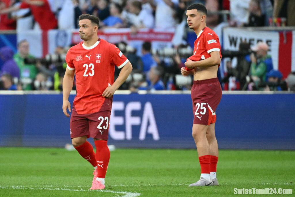 யூரோ கிண்ண காலியிறுதியில் சுவிட்சர்லாந்து தோல்வி