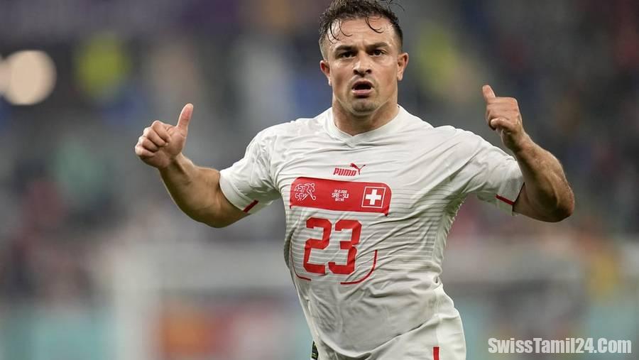 கால்பந்து போட்டிகளில் இருந்து விடைபெற்றார் Xherdan Shaqiri