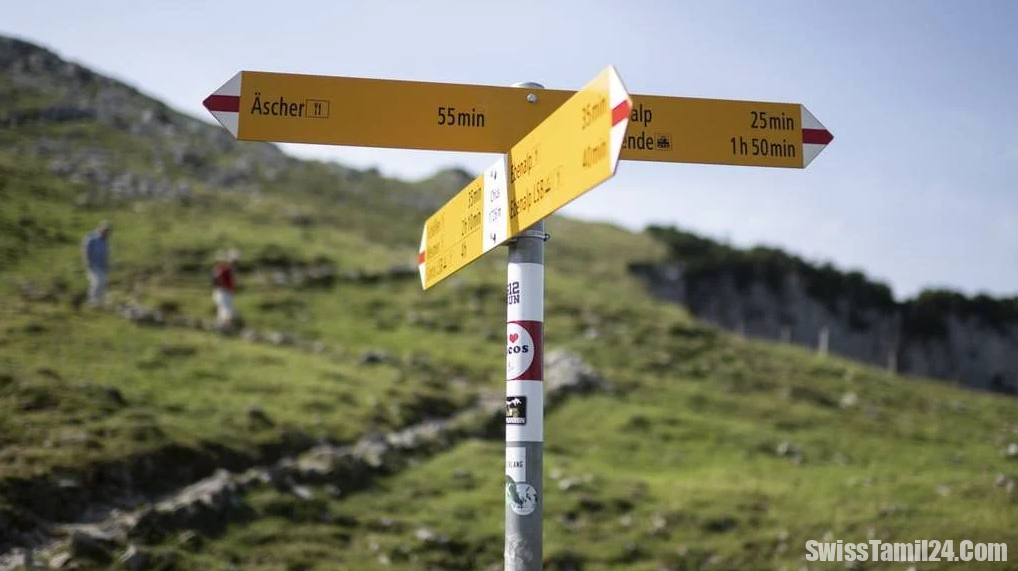 சுவிட்சர்லாந்தில் நூற்றுக்கணக்கான நடைபாதைகள் மூடப்பட்டன