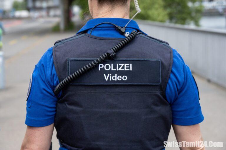 சூரிச் காவல் துறையினர் “உடல் கமராவுடன்” புதிய நடவடிக்கை