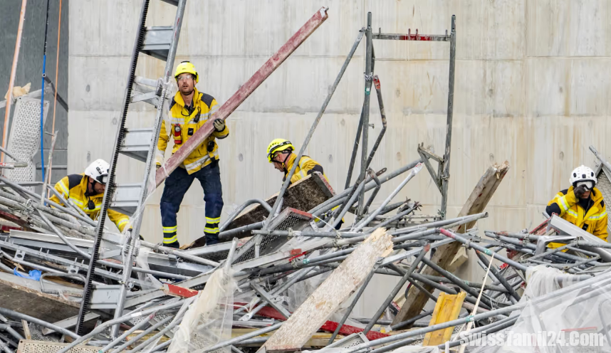 ஷாப்பிங் சென்டரின் கட்டுமானப்பணி விபத்து : இருவர் உயிரிழப்பு