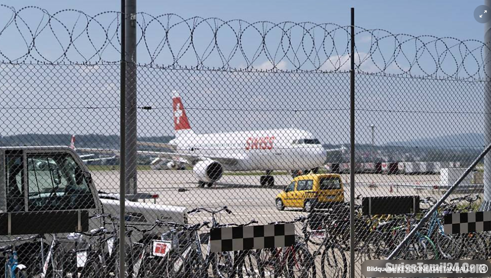 சூரிச்சிலிருந்து புறப்பட்ட விமானத்தில் சேதம் : திடீர் தறையிறக்கம்