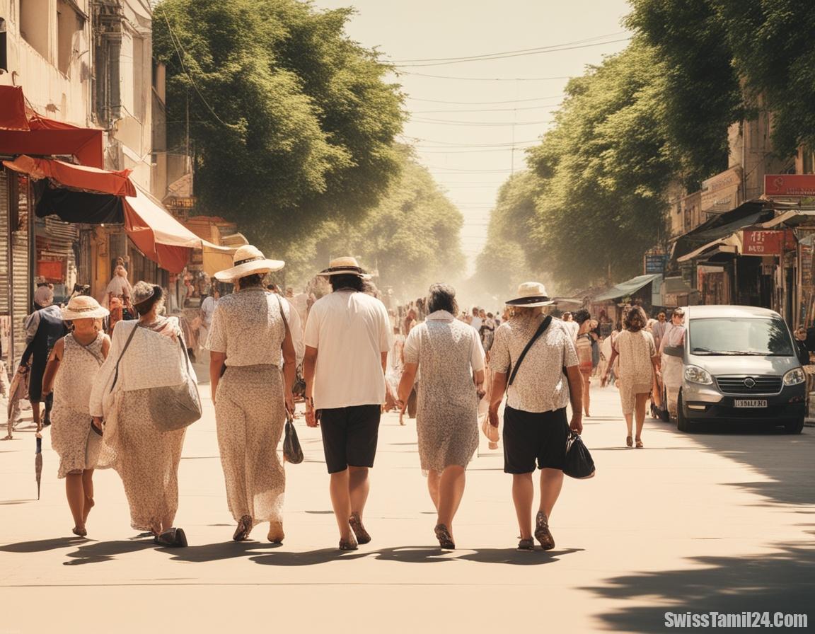 சுவிட்சர்லாந்தின் டிசினோவில் வானிலை: 35.7 டிகிரி!