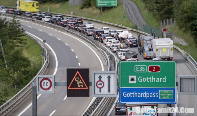 கோதார்ட் சுரங்கப்பாதை மூடப்படுவது தொடர்பான அறிவிப்பு 