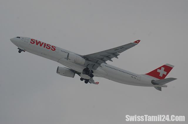 சூரிச்சிலிருந்து நியூயோர்க் புறப்பட்ட விமானம் அவசரமாக தரையிறக்கம்