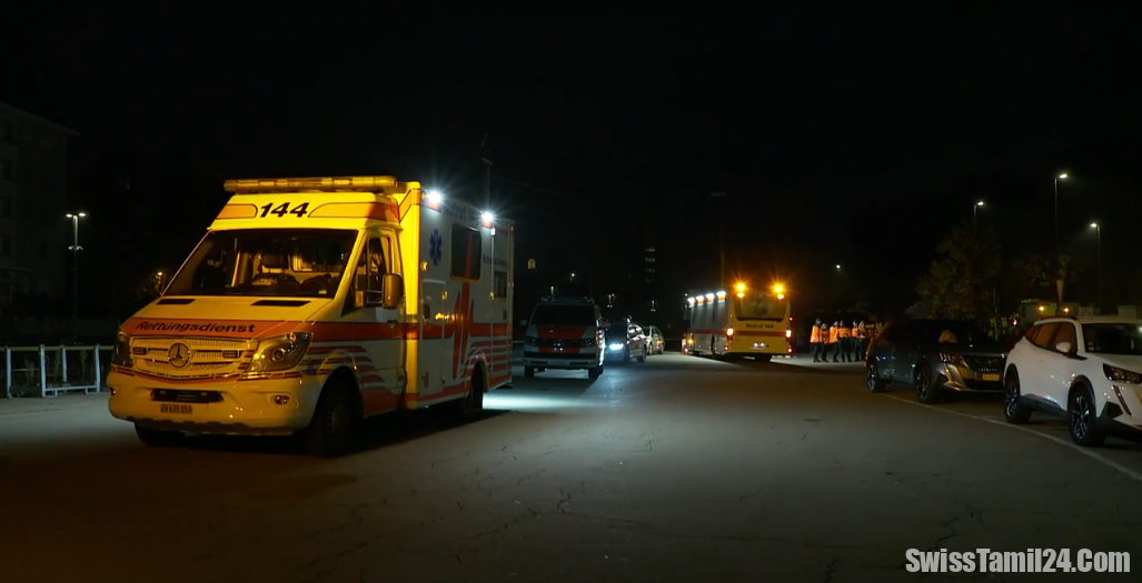 சூரிச்சில் நள்ளிரவுக்கு பின்னர் ஏற்பட்ட தீ விபத்து : 50 பேர் வெளியேற்றம்