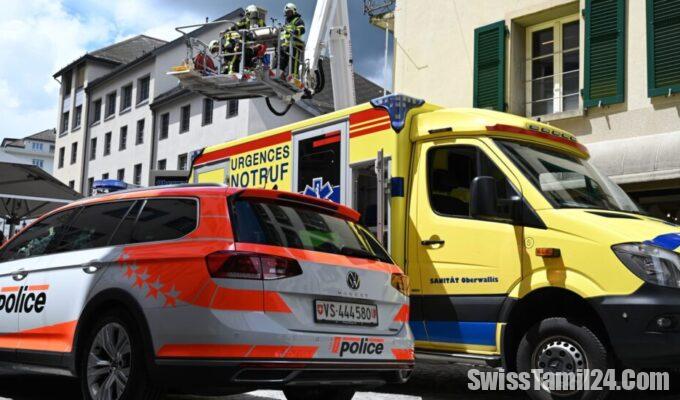 குடியிருப்பு கட்டிடத்தில்