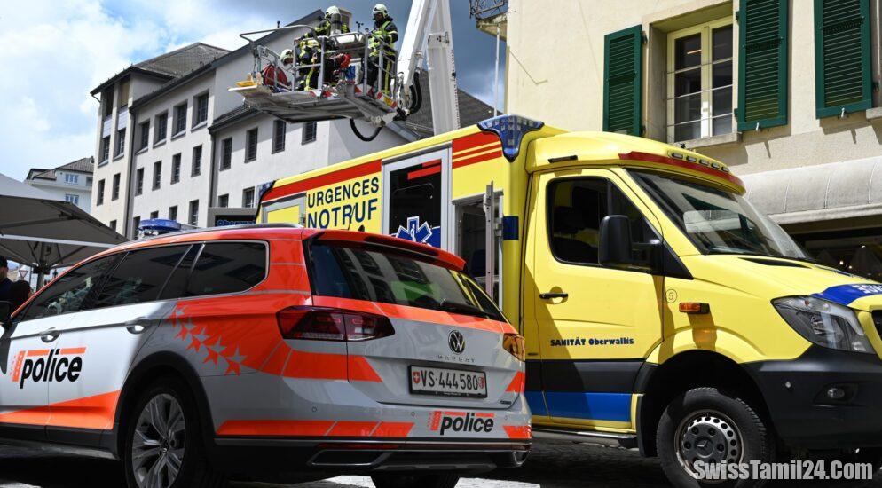 குடியிருப்பு கட்டிடத்தில் ஏற்பட்ட தீ விபத்தில் இரண்டு பேர் உயிரிழந்தனர்