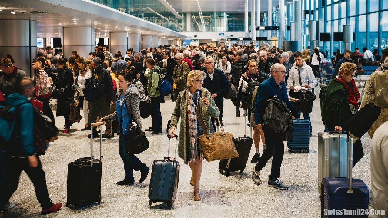 சூரிச் விமான நிலையம் செப்டம்பர் மாதத்தில் அதிக பயணிகளை ஈர்த்துள்ளது.