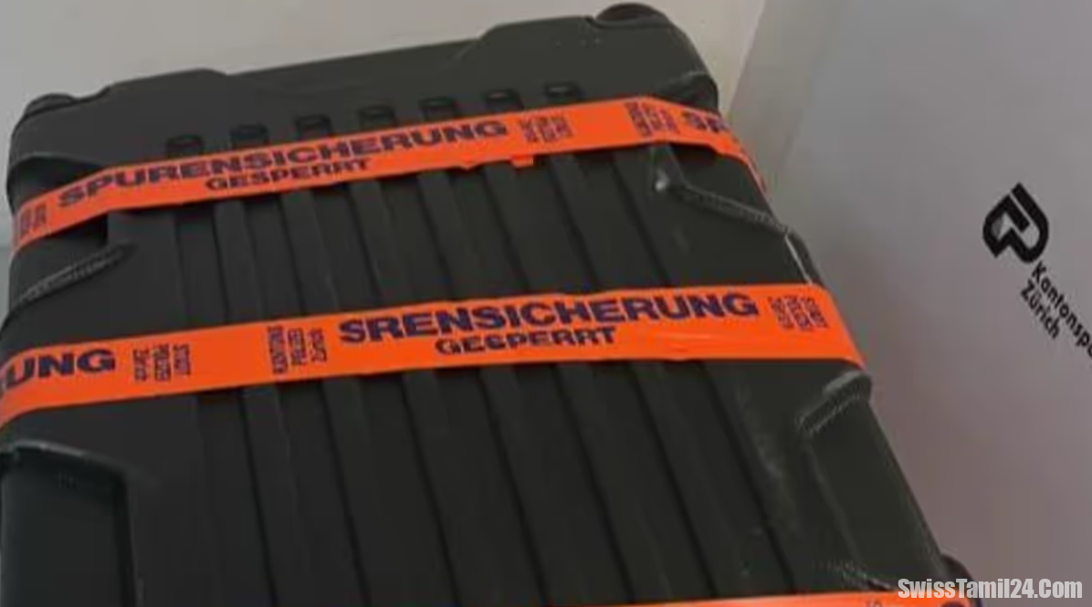 சூரிச் விமான நிலையம்: கொக்கைனுடன் போதைப்பொருள் கொரியர் கைது