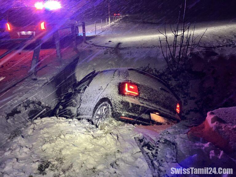 கடும் பனிப்பொழிவு காரணமாக கிளாரஸில் பல போக்குவரத்து விபத்துக்கள்