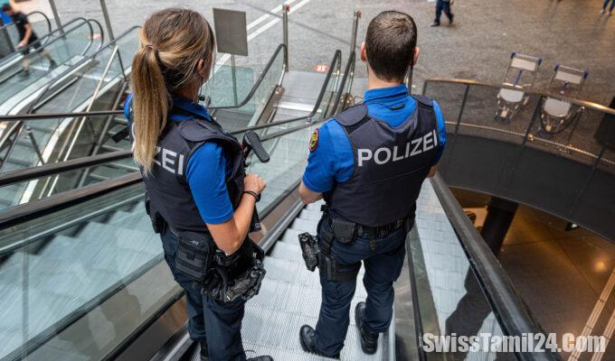 சூரிச் விமான நிலையத்தில்