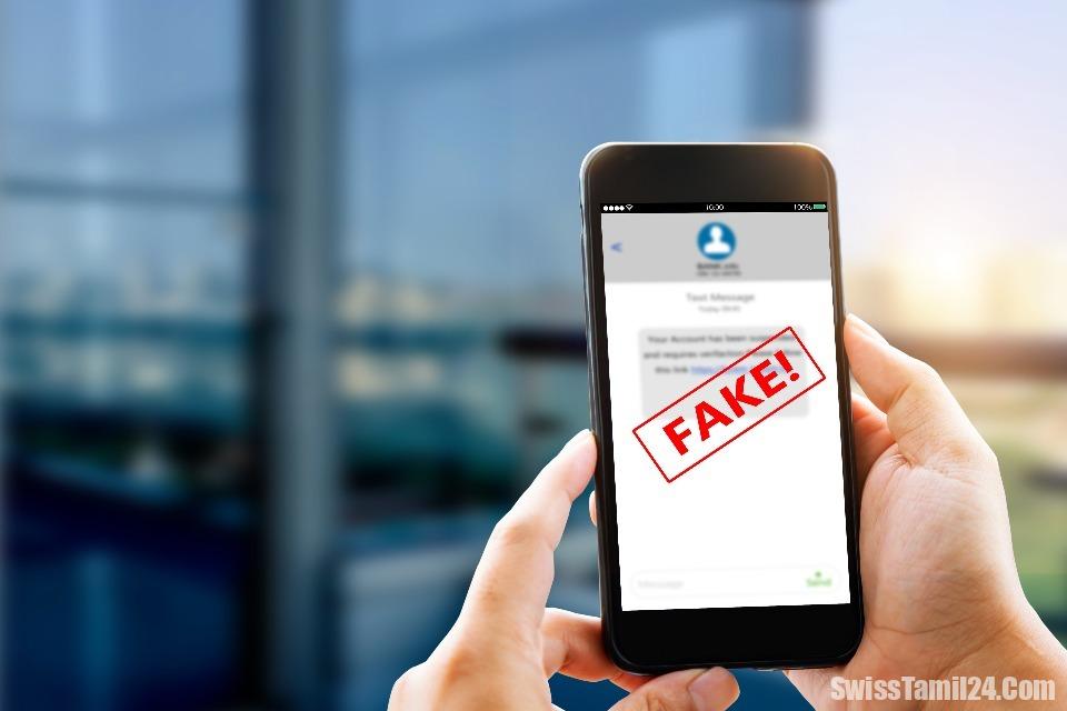 சுவிஸில் செல்போன் பயனர்களை ஏமாற்றும் புதிய மோசடி