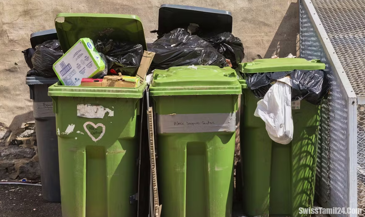 சுவிஸில் தவறான முறையில் குப்பை கொட்டியவருக்கு நேர்ந்த கதி