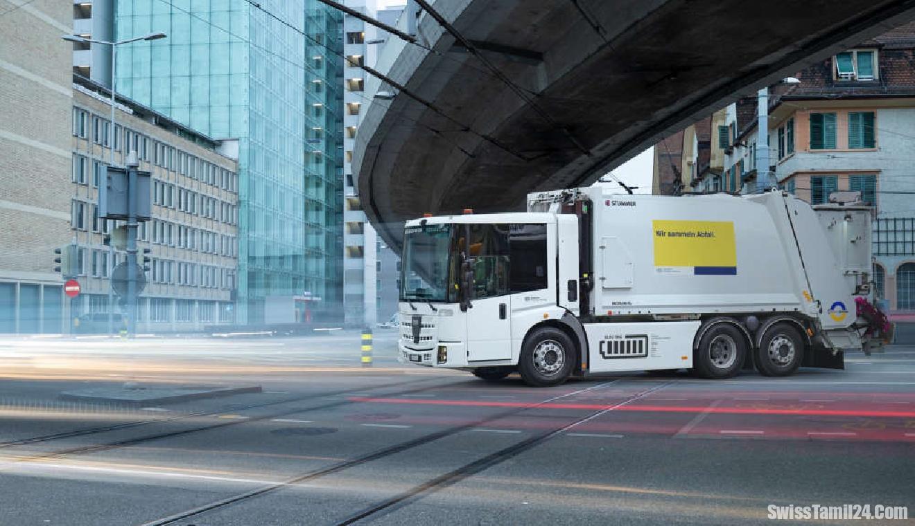 சூரிச் பழைய குப்பை லாரிகளை கொசோவோவிற்கு அனுப்புகிறது