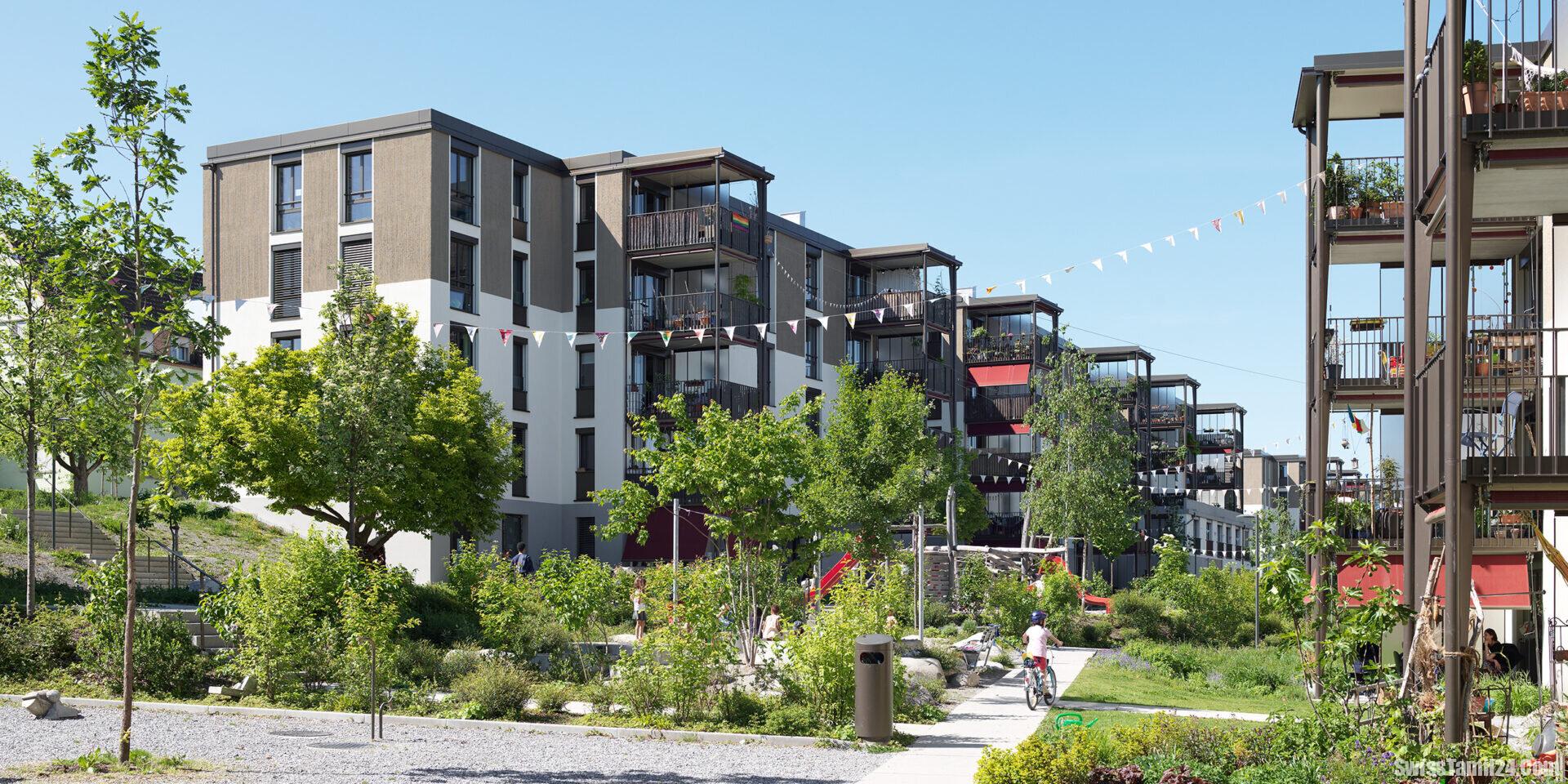 சூரிச் குடியிருப்பாளர்களுக்கு மலிவான நகர வீட்டுவசதிக்கு முன்னுரிமை