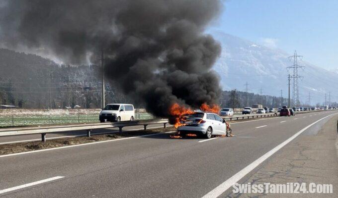 A3 இல் விபத்து