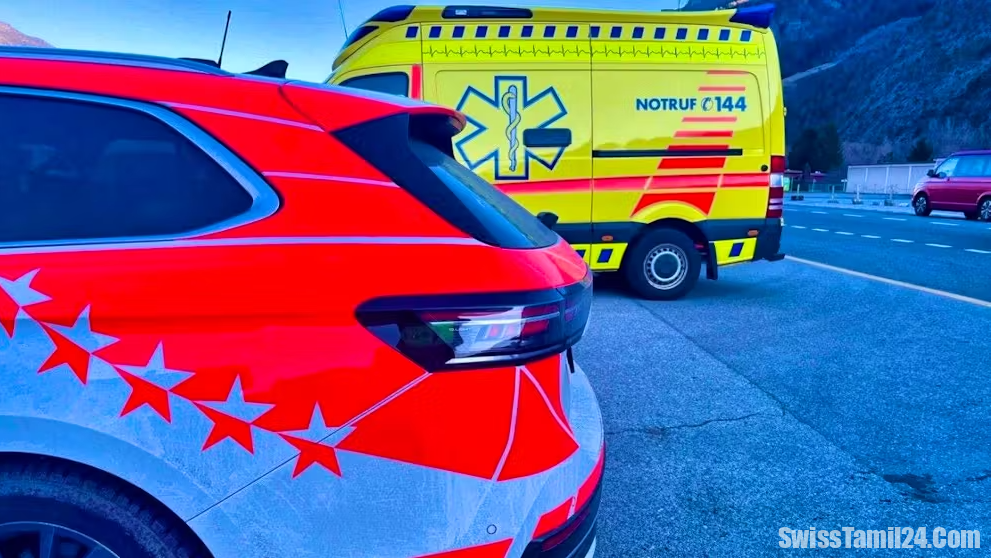 வலைஸ் மாகாணத்தில் வெடிவிபத்து : ஒருவர் பலி.!! ஒருவர் படுகாயம்