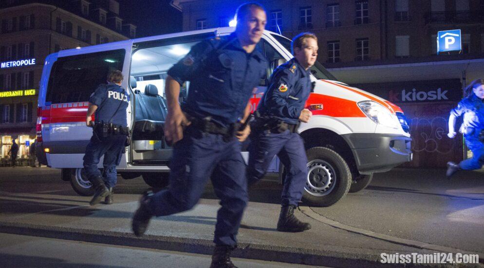 பேர்ன் இல் தப்பியோடிய கொள்ளையர்களை துரத்தி பிடித்த போலீசார்