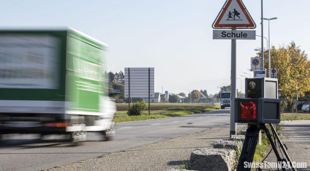 பேர்ன் இல் அதிக வேகத்தில் வாகனம் ஓட்டிச் சென்ற ஓட்டுநர் கைது