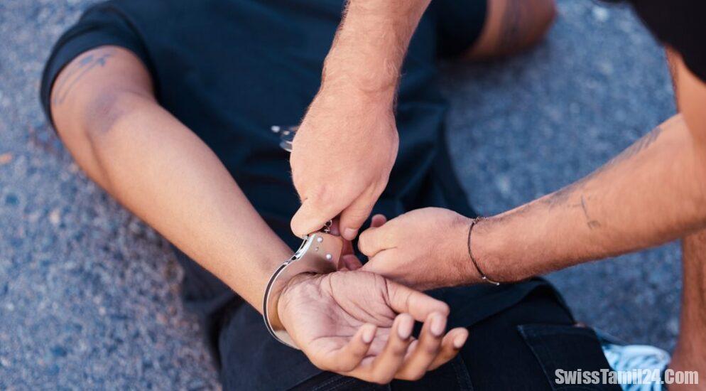 ஷாஃப்ஹவுசென் ரயில் நிலையத்தில் போதைப்பொருளுடன் இருவர் கைது