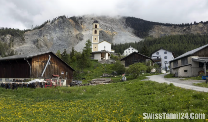 நிலச்சரிவு அபாயம் காரணமாக Brienz கிராமம் மூடப்பட்டுள்ளது 1 brienz gr