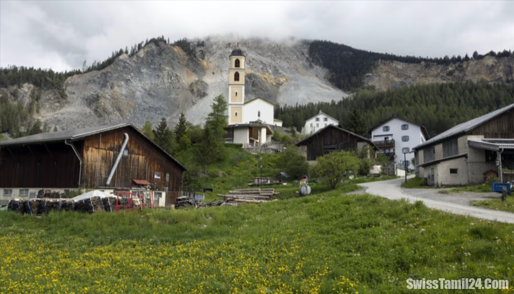 நிலச்சரிவு அபாயம் காரணமாக Brienz கிராமம் மூடப்பட்டுள்ளது